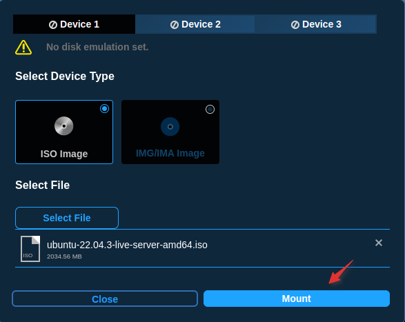 ipmi Mount