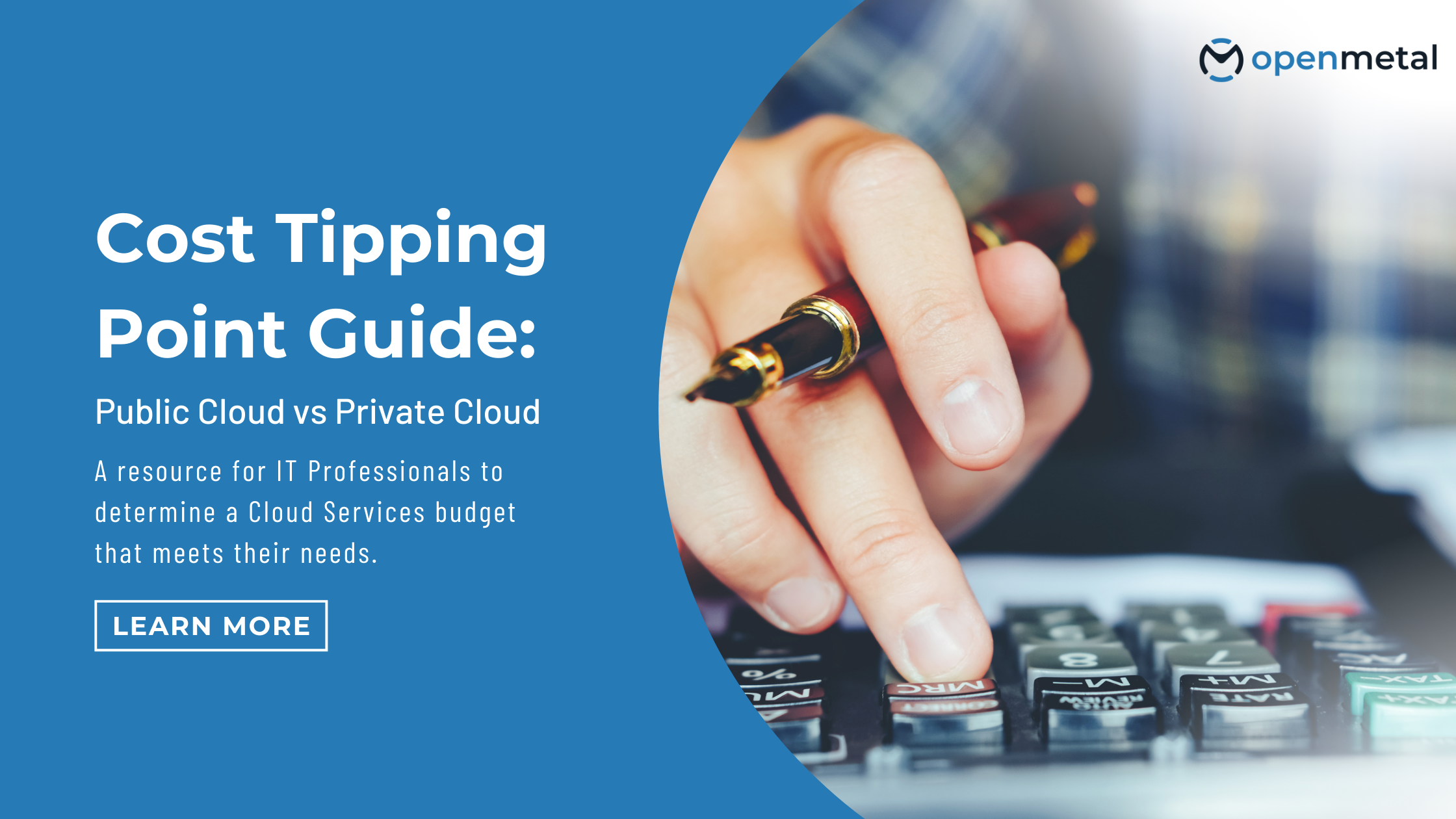 A Cost Tipping Point Guide for IT Professionals: Public vs Private Cloud