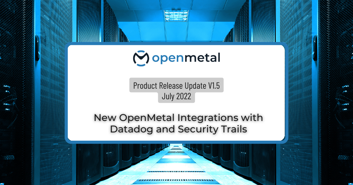 OMI Release V1.5: New Software Integrations
