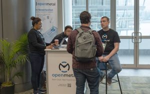 OpenMetal booth at OIF Summit