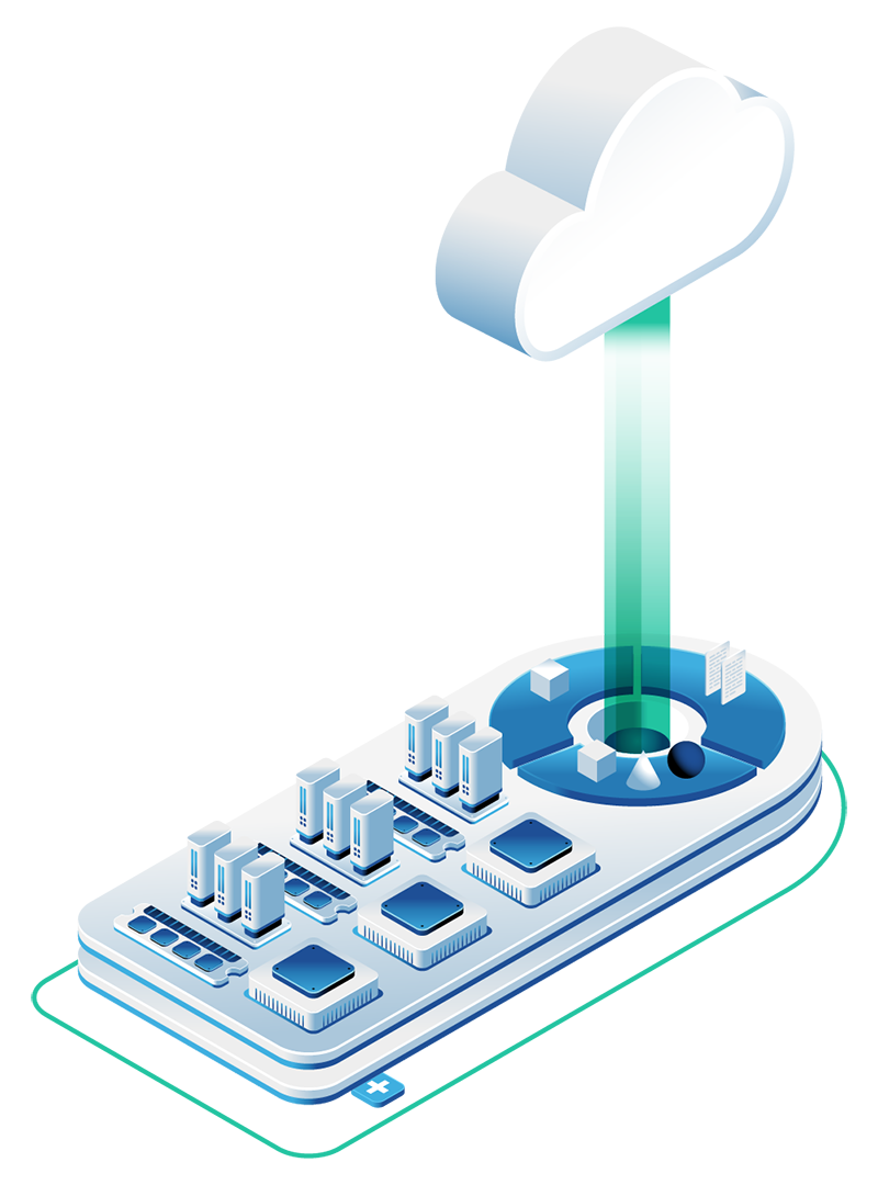 Hosted Private Cloud Architecture Graphic - OpenMetal vs OVHcloud Page