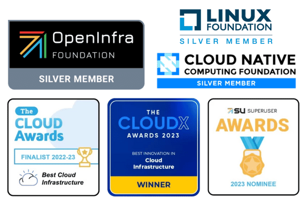 OpenMetal Awards and Memberships