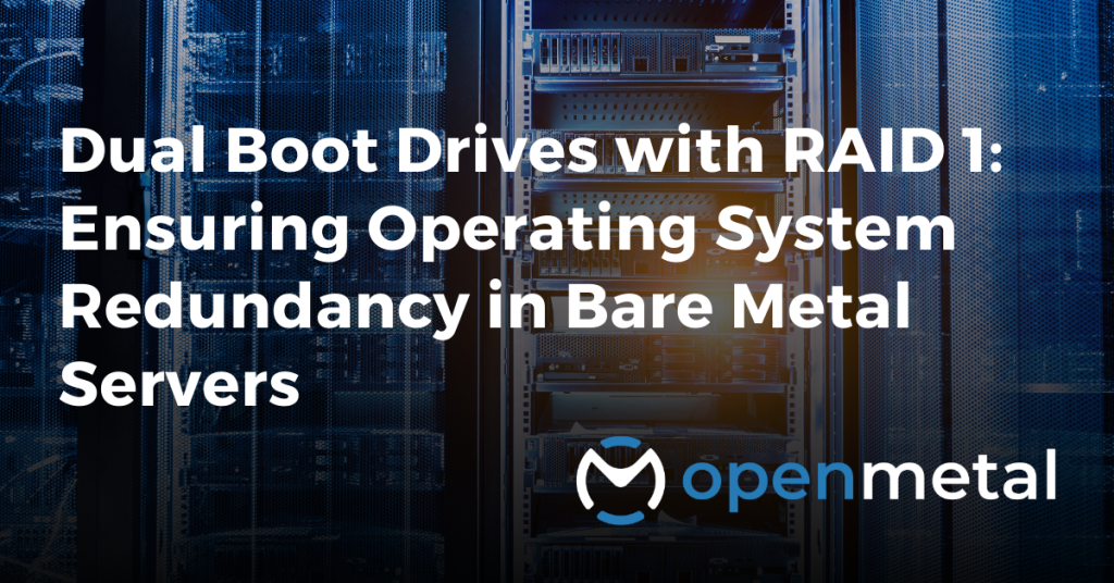 Dual Boot Drives with RAID1