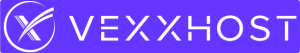 VEXXHOST Standard White Horizontal Logo