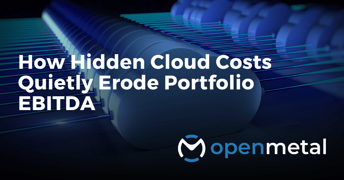 Cloud cost impact on SaaS portfolio EBITDA margins