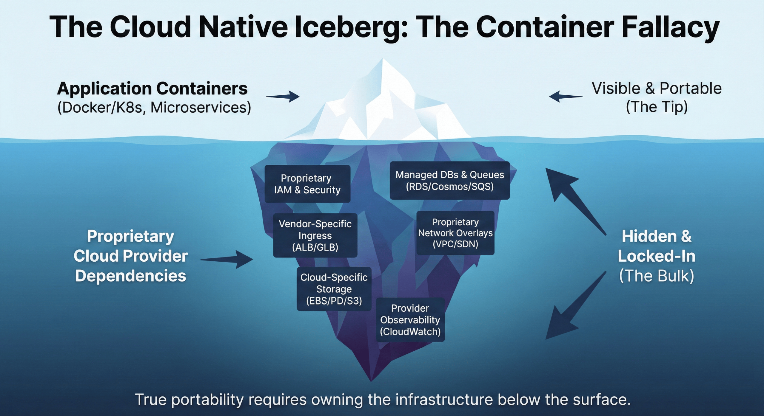The Cloud Native Iceberg: The Container Fallacy