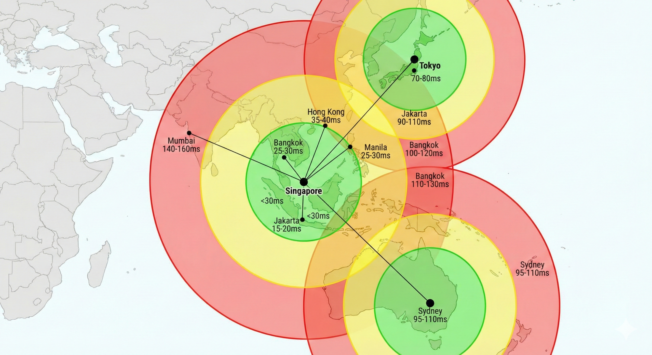 APAC Data Center Latency
