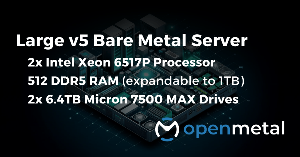 Large v5 Bare Metal Dedicated Server