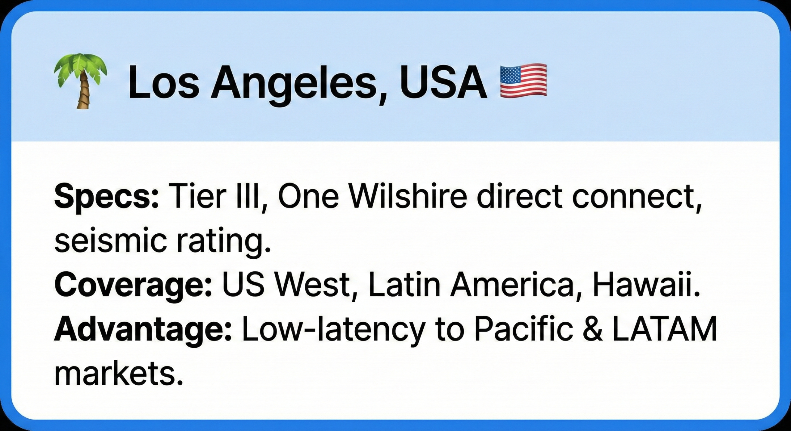 Los Angeles Data Center