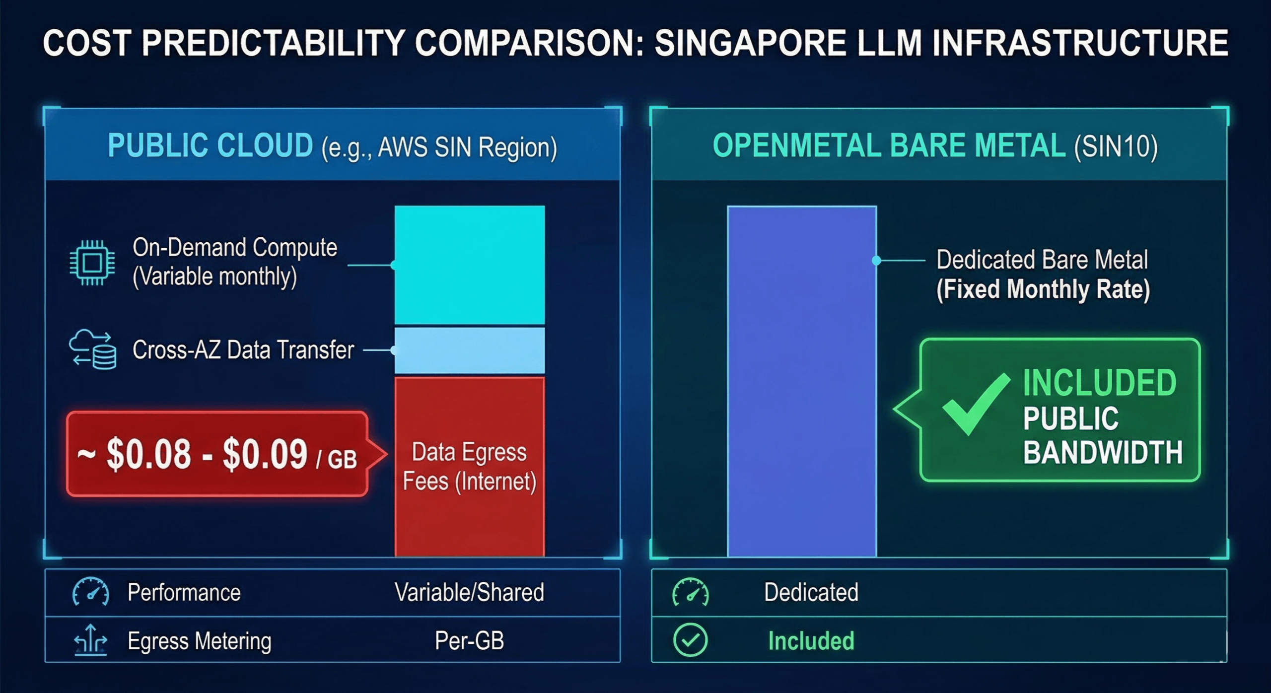 Singapore LLM Infrastructure Cost Comparison