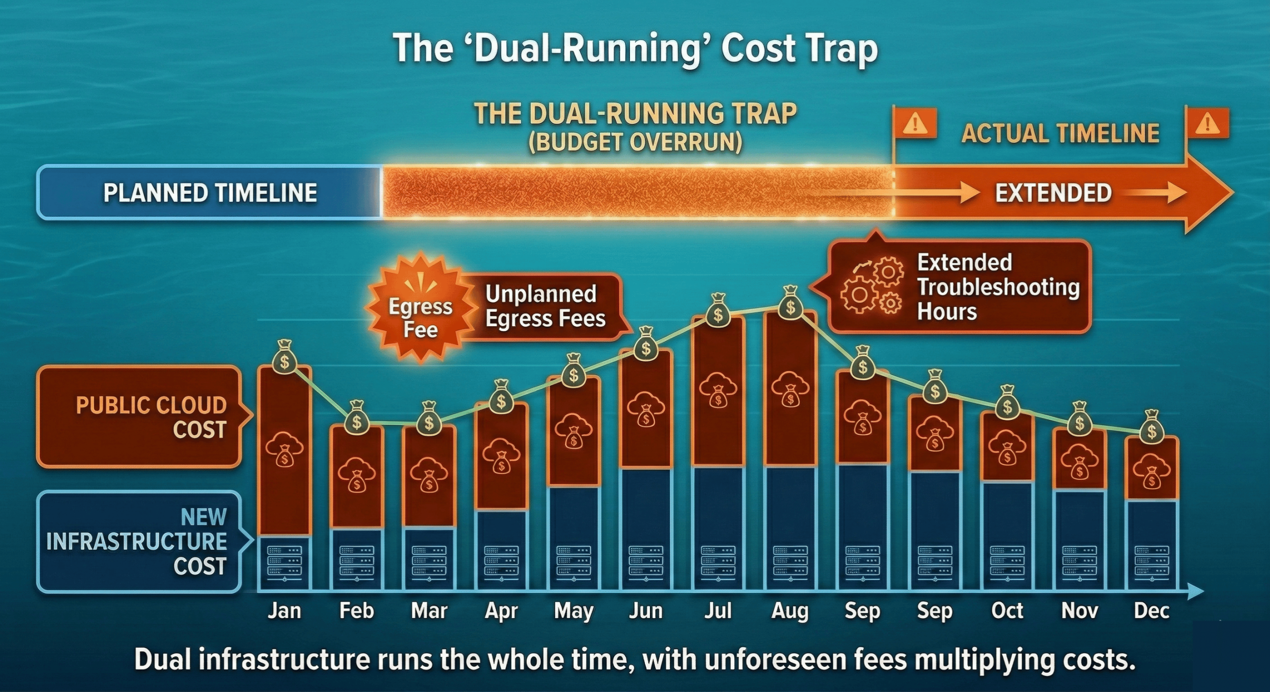 The Dual-Running Cost Trap