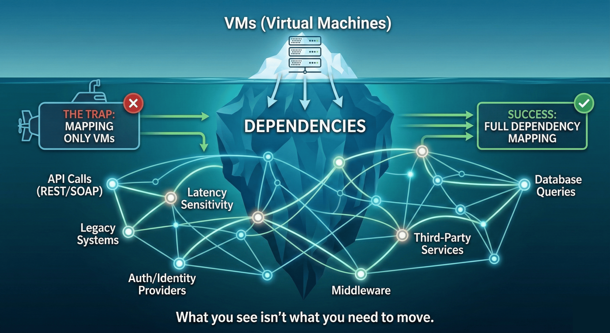 What You See Isn't All That Needs to Move in a Cloud Migration