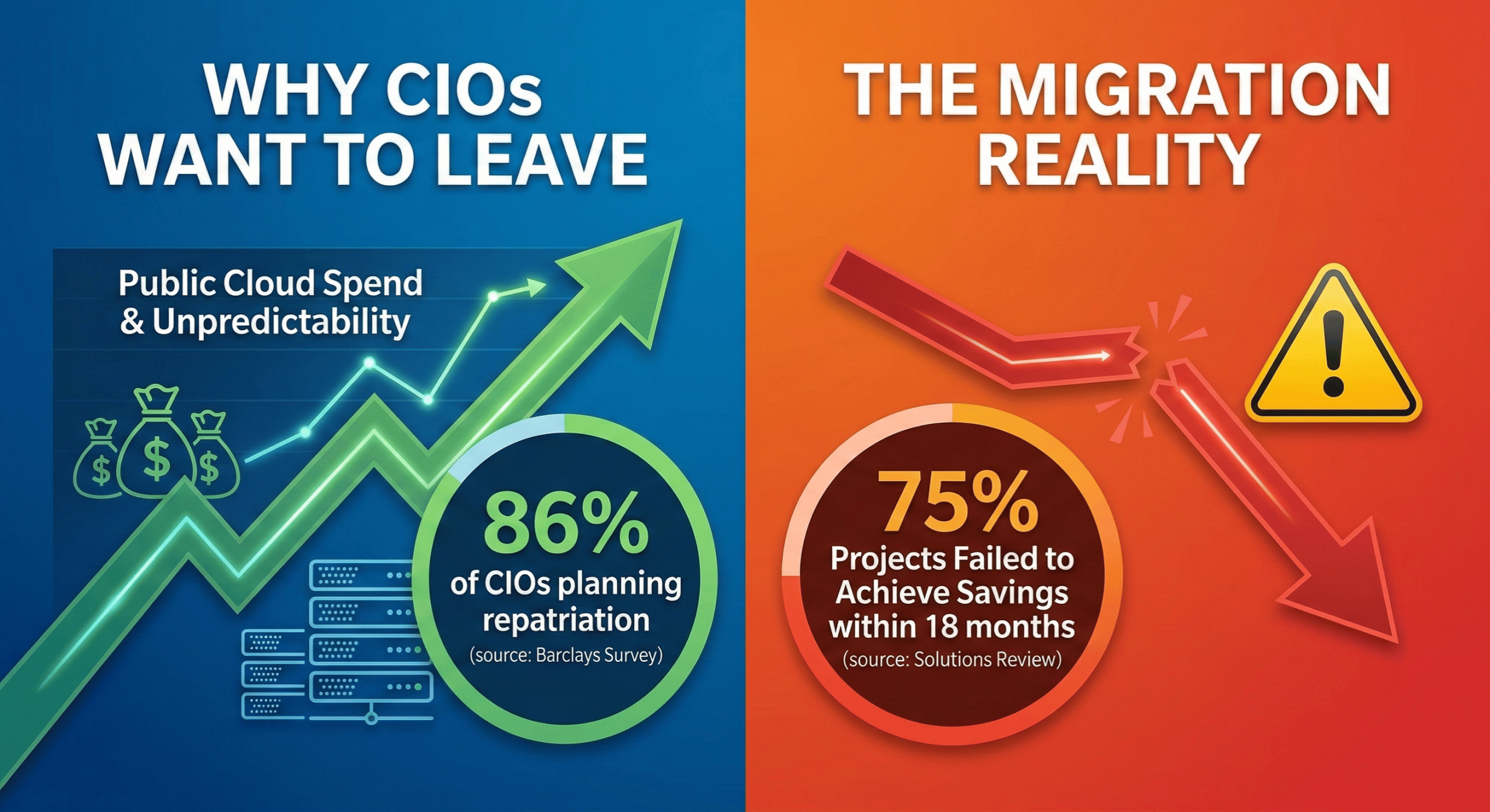 Why CEOs Want to Leave the Public Cloud