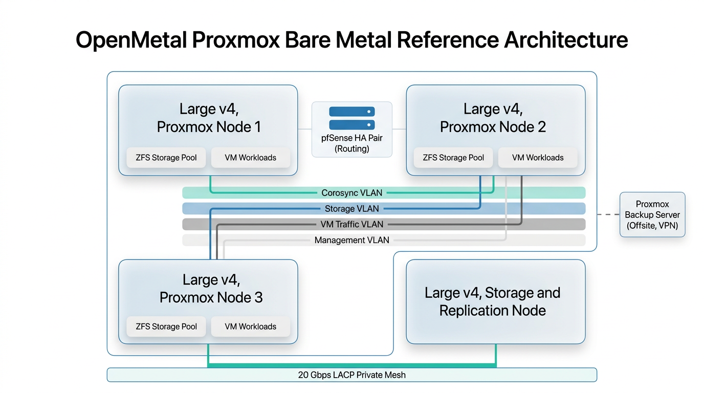 OpenMetal Proxmox Bare Metal Reference Architecture | OpenMetal IaaS