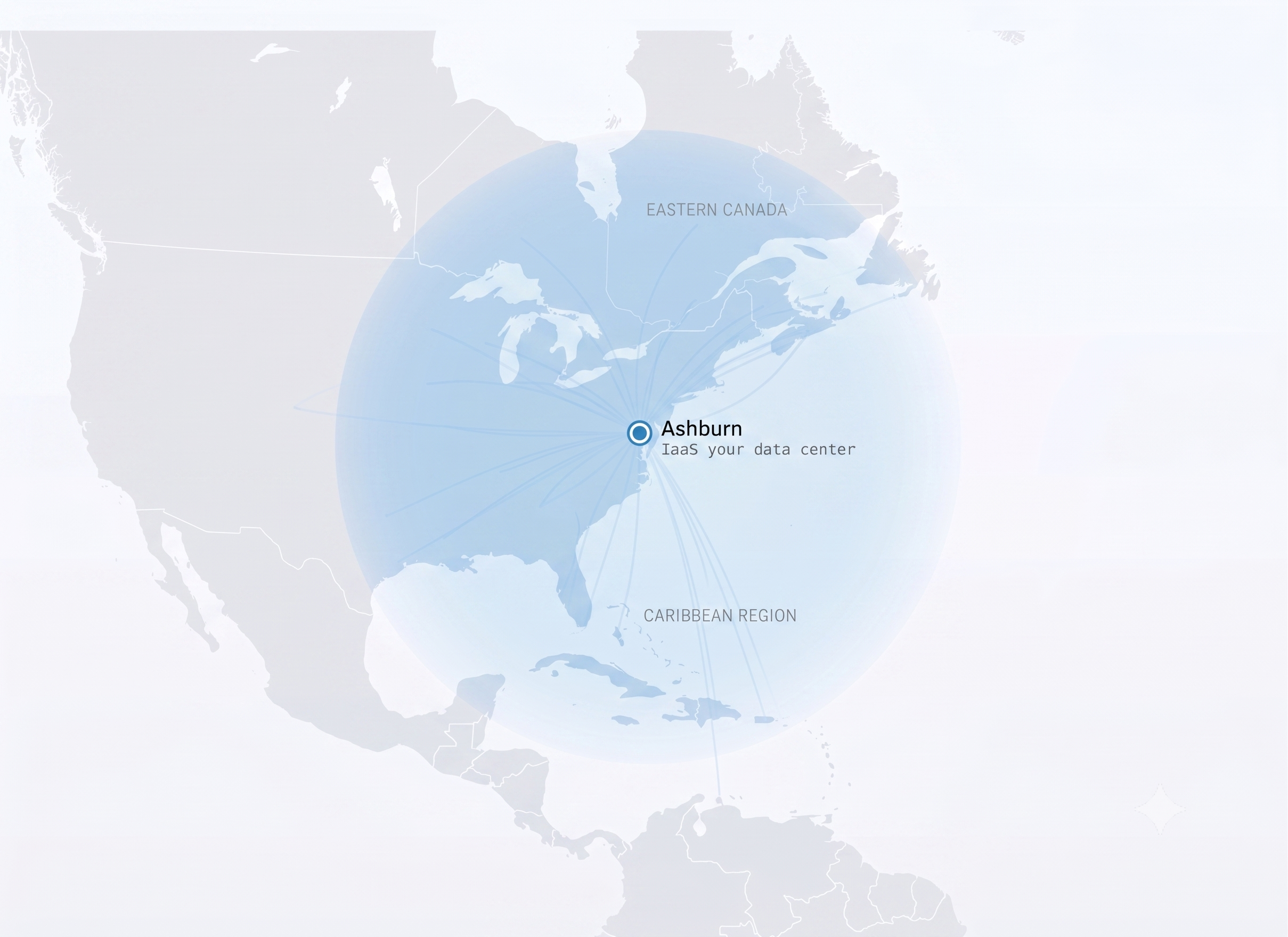 Ashburn Data Center Reach