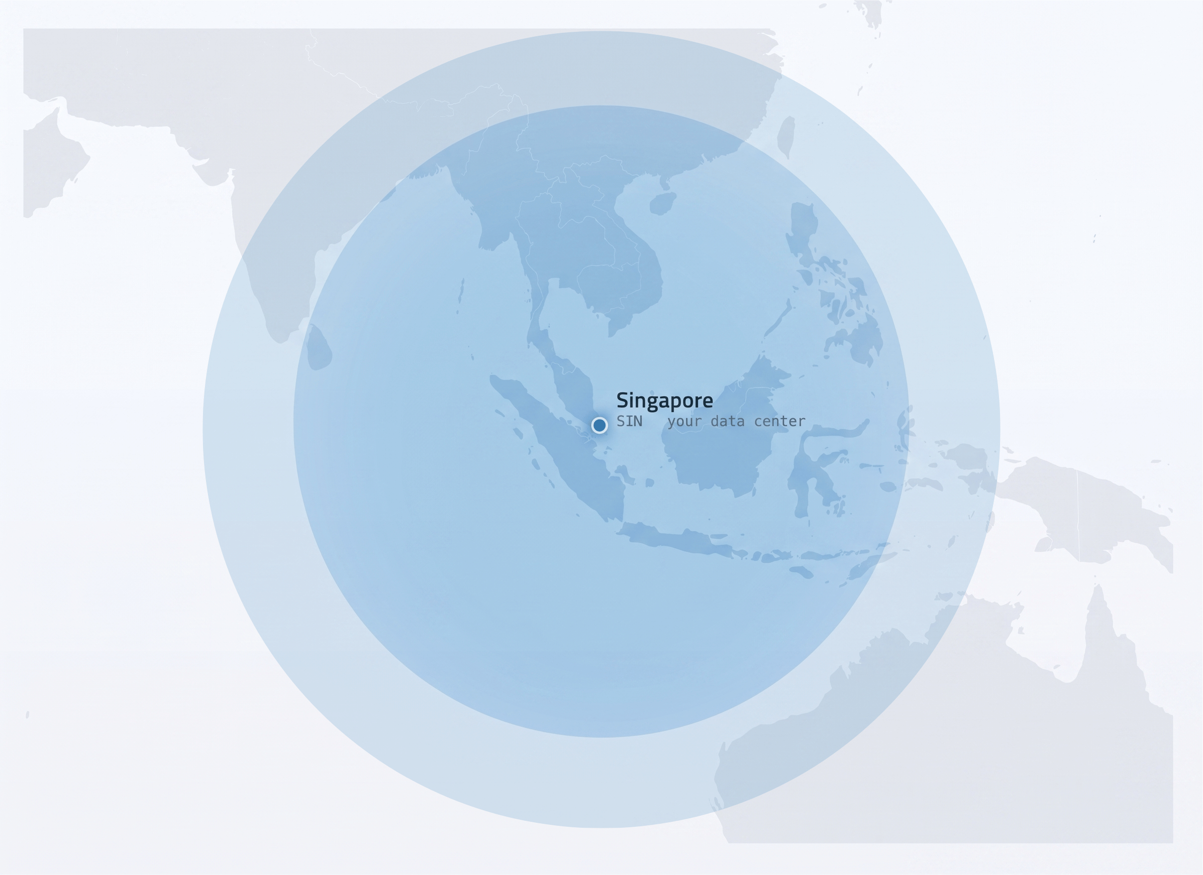 Singapore Data Center Reach