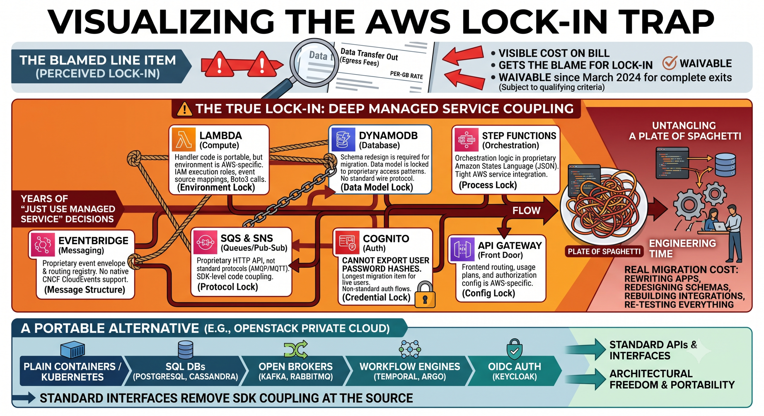 Visualizing the AWS Lock-In Trap